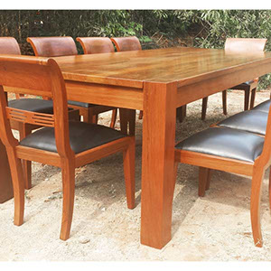 10 seater teakwood table