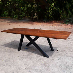 Table 3 ' x 7' Teakwood