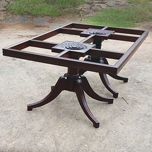 English leg top Teakwood