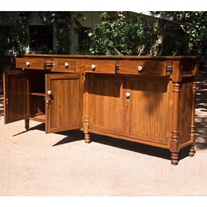 Table 3 ' x 7' Teakwood