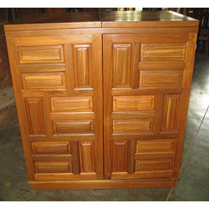 Foldable bar cabinet