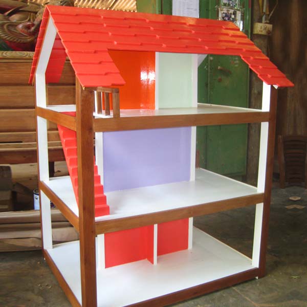 Puppet house with 10 rooms