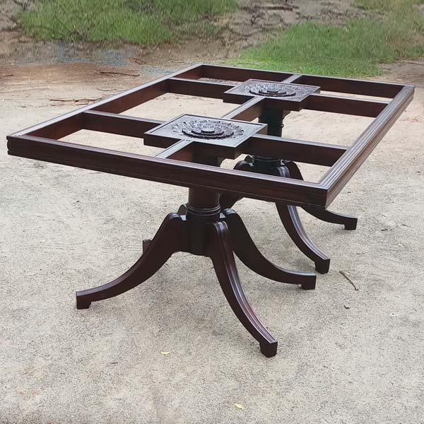 English leg top Teakwood