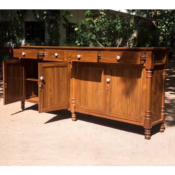 Table 3 ' x 7' Teakwood